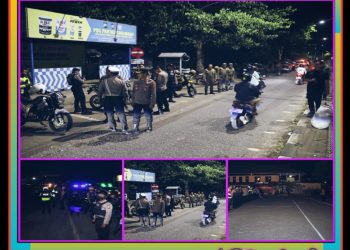 Jaga Surabaya Kondusif, TNI-Polri Gelar Patroli Skala Besar Pasca Pengesahan Warga Silat