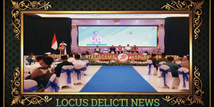 Polda Jatim Gelar Doa Bersama Lintas Agama Sambut Hari Bhayangkara ke – 79