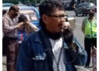 Eko Gagak Gelar Aksi Tunggal Pertanyakan Penanganan Covid-19 Di Jawatimur