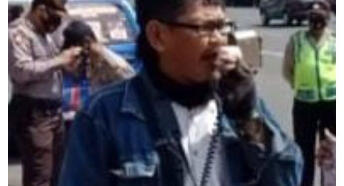 Eko Gagak Gelar Aksi Tunggal Pertanyakan Penanganan Covid-19 Di Jawatimur