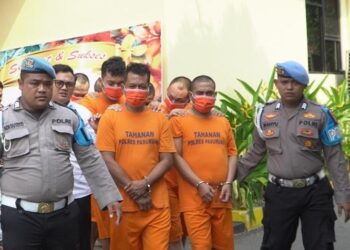 Polres Pasuruan Berhasil Ungkap 4 Kasus Menonjol dan Amankan 5 Tersangka