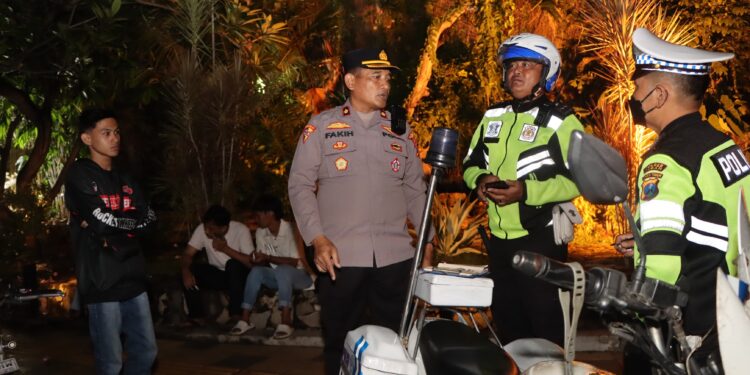 Polres Tuban Intensifkan Patroli Malam Pastikan Pengesahan Warga Baru PSHT Aman