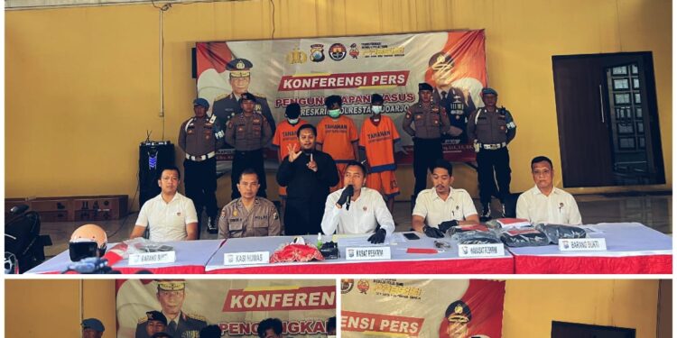 Polisi Amankan Tujuh Pelaku Pengeroyokan di Depan Pabrik Gula Candi Sidoarjo