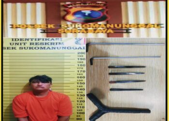 Gagal Nyolong Motor Di Simo Hilir Surabaya Pria Asal Sampang Dipermak Warga