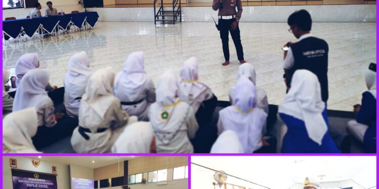 Dukung Operasi Patuh Semeru 2025, Polsek Kenjeran Sosialisasikan Keselamatan Berlalu Lintas di Sekolah