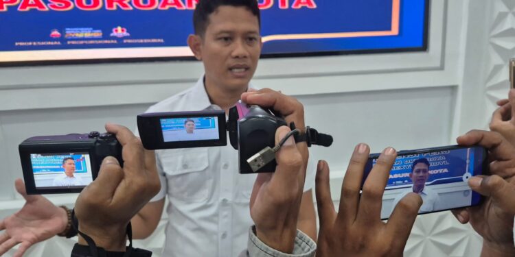 Polres Pasuruan Kota Berhasil Amankan Dua Pengedar Narkotika, 50 Gram Sabu Disita