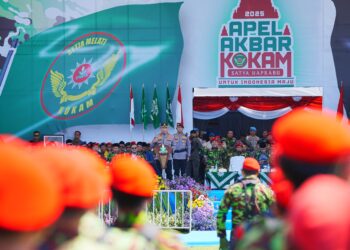 Kapolri Pimpin Apel Akbar Kokam, Perkuat Sinergitas Dukung Program Pemerintah