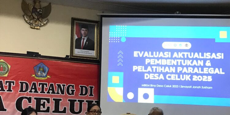 Evaluasi Aktualisasi Paralegal di Desa Celuk: Tingkatkan Peran Masyarakat dalam Pemberian Bantuan Hukum
