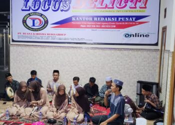Pengajian Rutinan Dan Sholawat Bersama Dikantor Redaksi Pusat Locusdelictinews.com