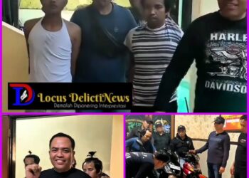 Upin Ipin Spesialis Curanmor Surabaya di Tangkap Tim Anti Bandit Reskrim Polsek Simokerto