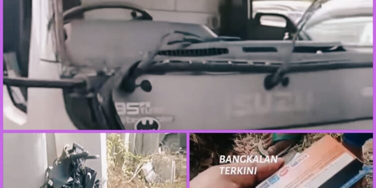 Mengejutkan Pengguna Jalan Seorang Jurnalis Surabaya Adu Banteng Dengan Truk Box: Begini Kronologi Nya