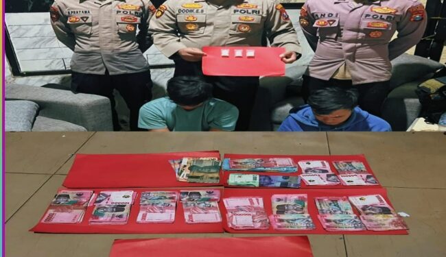 Unit Patroli Perintis Presisi Polres Tanjung Perak Amankan Dua Pemuda Pembawa Sabu Saat Cegah Tawuran