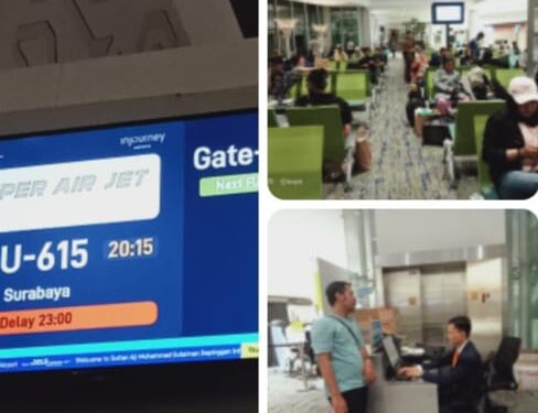 Puluhan Penumpang Pesawat Super Air Jet IU-165 Dari Bandara Sepinggan Balikpapan Tujuan Bandara Internasional Juanda Surabaya Pada Marah Dan Komplain Kepada Maskapai Super Air Jet