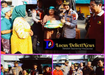 Gerakan Pangan Murah: Polres Tanjung Perak Sukses Salurkan Beras di Lima Titik”