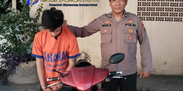 Polsek Kenjeran Gagalkan Aksi Curanmor Dan Aman Satu Pelaku