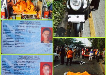 Dua Orang Pengendara Motor Ditemukan Tewas di Jalan Kedung Cowek Surabaya