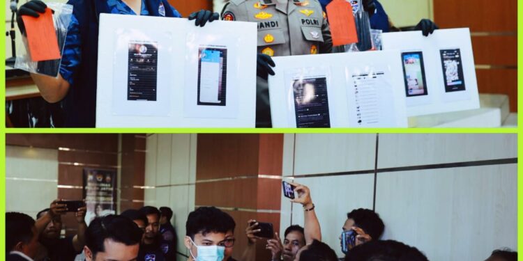 Polda Jatim Berhasil Amankan Seorang Pemuda di Jaksel Tersangka Penyebaran Konten Pornografi Anak Lewat Medsos