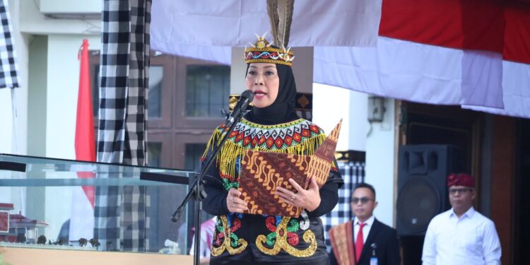 Bersatu Berdaulat, Rakyat Sejahtera, Indonesia Maju : Kanwil Kemenkum Bali Rayakan HUT ke-80 RI