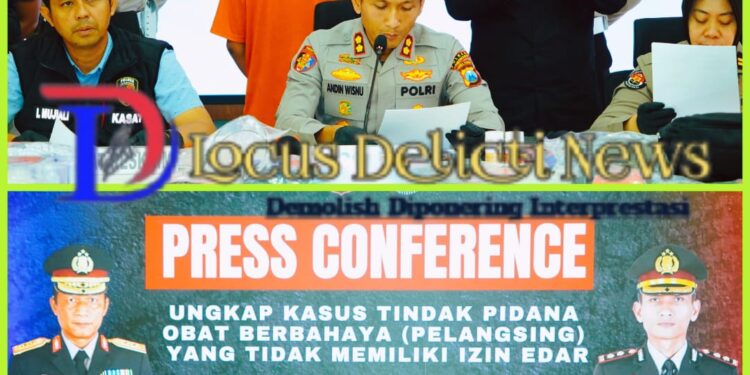 Polres Ponorogo Ungkap Produksi Obat Ilegal, Ribuan Botol Diamankan