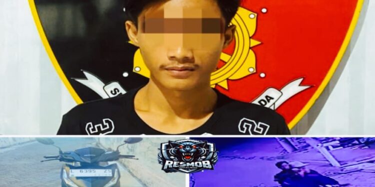 Polres Pelabuhan Tanjung Perak Ungkap Curanmor di Rusun Randu Surabaya, Pelaku Ditangkap Setelah Terekam CCTV