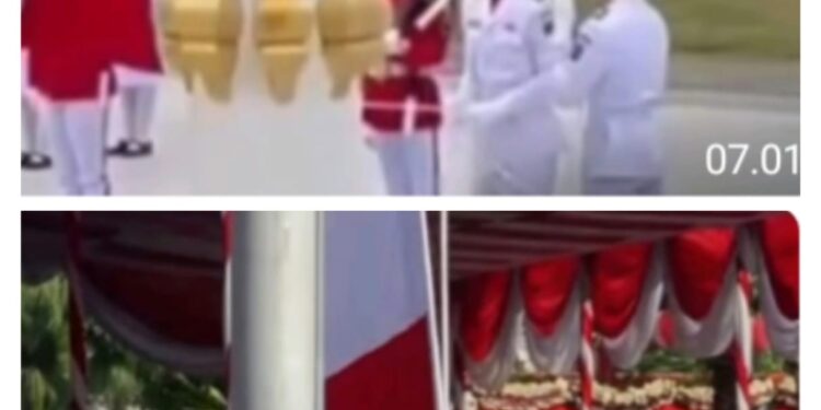 Eko Gagak Angkat Bicara,” Detik-Detik Bendera Merah Putih Terbalik Dan Putus Tali Pada Peringatan HUT RI Ke 80