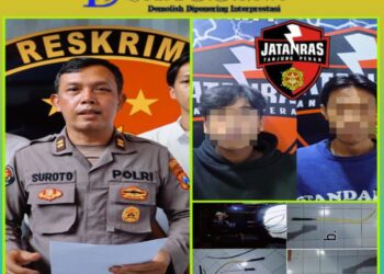 Gerak Cepat Polres Pelabuhan Tanjung Perak, Amankan Dua Pelaku Tawuran di Kedungmangu Masjid