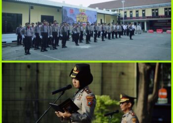 Polres Pelabuhan Tanjung Perak Peringati Hari Juang Polri 2025, Tekankan Semangat Pengabdian dan Profesionalisme