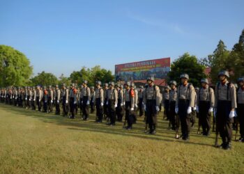 Gelorakan Semangat Perjuangan SPN Polda Jatim Peringati Hari Juang Polri dengan Khidmat