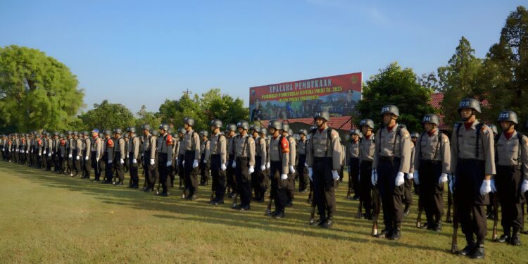 Gelorakan Semangat Perjuangan SPN Polda Jatim Peringati Hari Juang Polri dengan Khidmat
