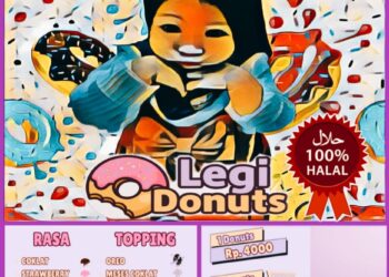 Legi Donuts Berbagai Pilihan Rasa Milik Indarosanti Masyarakat Harus Mecoba Bisa Pesan Melalui Online