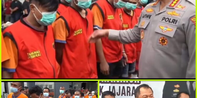 Polrestabes Surabaya Ringkus 49 Pelaku Kejahatan Jalanan Curanmor