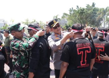 Ribuan Pendekar dan Ormas di Magetan Siap Bantu Polisi Jaga Kamtibmas