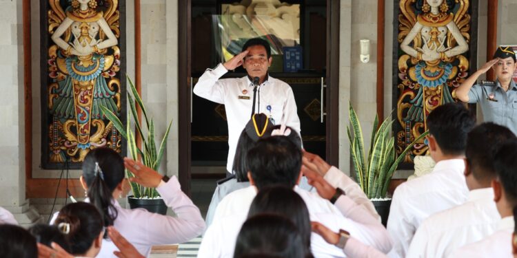 Apel Pagi Kanwil Kemenkum Bali: Fokus pada Persiapan BPK dan Pemenuhan Data WBBM