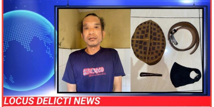 Polsek Semampir Amankan Residivis, Terekam CCTV Saat Curi Tas di Masjid Sunan Ampel