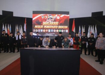 Kapolres Madiun Apresiasi Pesilat Gelar Deklarasi Pemersatu Bangsa