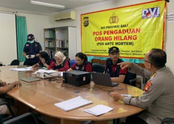 Korban Banjir Polda Bali Temukan 5 Orang MD & 6 Orang Hilang