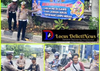 Tingkatkan Kesadaran, Satlantas Polres Pelabuhan Tanjung Perak Gencarkan Sosialisasi Tertib Lalu Lintas di Akses Suramadu