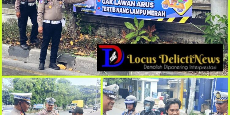 Tingkatkan Kesadaran, Satlantas Polres Pelabuhan Tanjung Perak Gencarkan Sosialisasi Tertib Lalu Lintas di Akses Suramadu