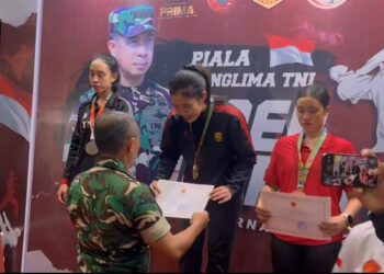 Polwan Polresta Sidoarjo Raih Juara I Kejuaraan Karate Piala Panglima TNI 2025