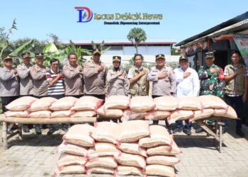 Dukung Ketahanan Pangan, Polres Pelabuhan Tanjung Distribusikan 1 Ton Jagung Hasil Panen Raya Kwartal III ke Bulog