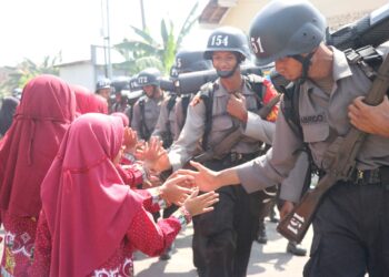 Outbound Tupdasbhara 247 Siswa Diktukba Polri SPN Polda Jatim Ditempa di Jalur 26 KM