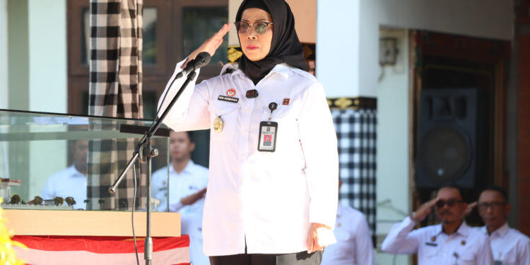 Pancasila Perekat Bangsa, Kementerian Hukum Bali Gelar Upacara Kesaktian Pancasila Penuh Khidmat