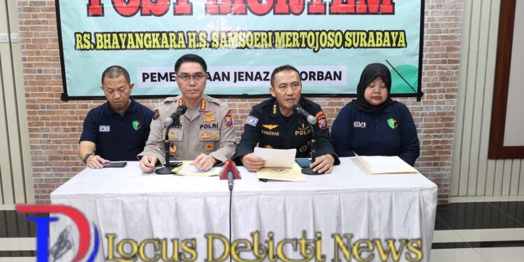 Polda Jatim Tegaskan Proses Hukum Kasus Robohnya Ponpes Setelah Proses Identifikasi Jenazah Selesai