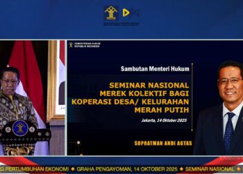 Kanwil Kementerian Hukum Bali Ikuti Seminar Nasional dan Penandatanganan PKS tentang Merek Kolektif Produk Koperasi