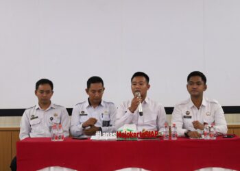 LAPAS MOJOKERTO LAKSANAKAN SIDANG TPP BERSAMA KELUARGA DAN PK BAPAS UNTUK USULAN PROGRAM INTEGRASI