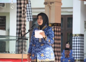 Teguhkan Semangat Persatuan dan Peran Pemuda, Kanwil Kemenkum Bali Gelar Upacara Hari Sumpah Pemuda ke-97