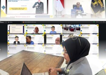 Kemenkum Bali Fasilitasi Harmonisasi Rancangan Peraturan Bupati Badung dan Buleleng Secara Daring