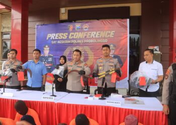 Polres Probolinggo Amankan Pria Gay Asal Madura yang Gelapkan 10 Motor
