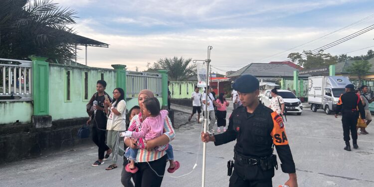 Polri Cepat Tanggap Layani Masyarakat Tarakan Pasca Gempa Susulan