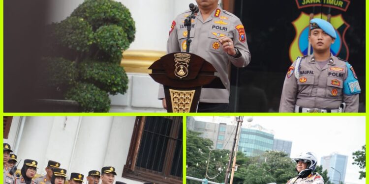 Kapolrestabes Surabaya Luncurkan Patroli Houfbereau Bersinar dan Tegaskan Pelayanan 24 Jam